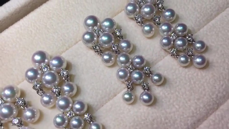 PMS | 4-6mm Akoya Pearl Earrings w/ Japan Certificate